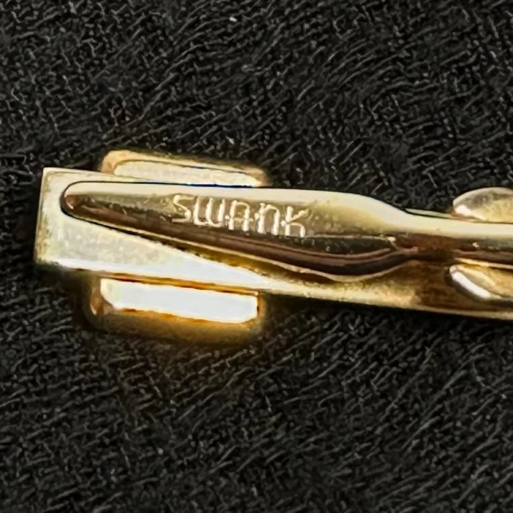 SWANK vintage gold